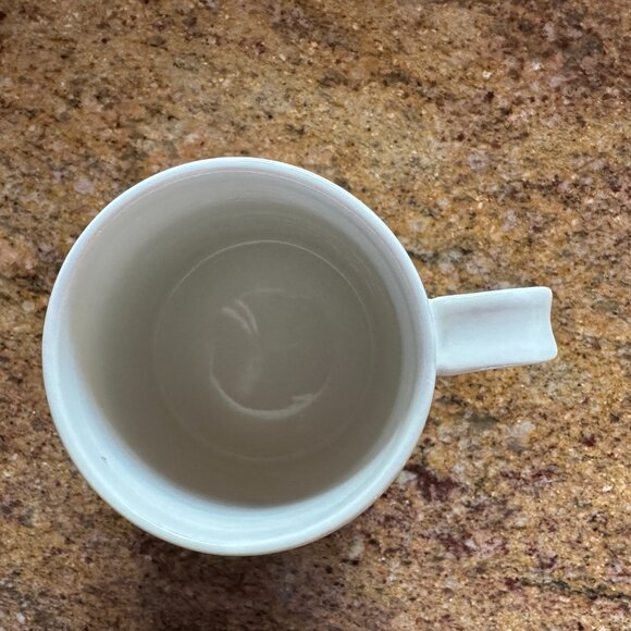 Anthropologie Petal Palette Monogram Letter " R " Ceramic Mug by Starla Halfman - Picture 6 of 7